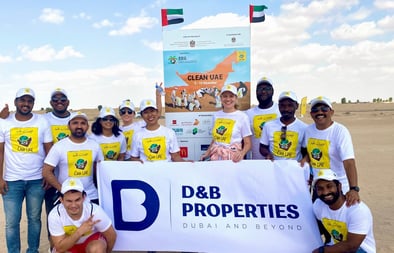  D&B Properties Participates in ‘Clean UAE’ Campaign in Dubai